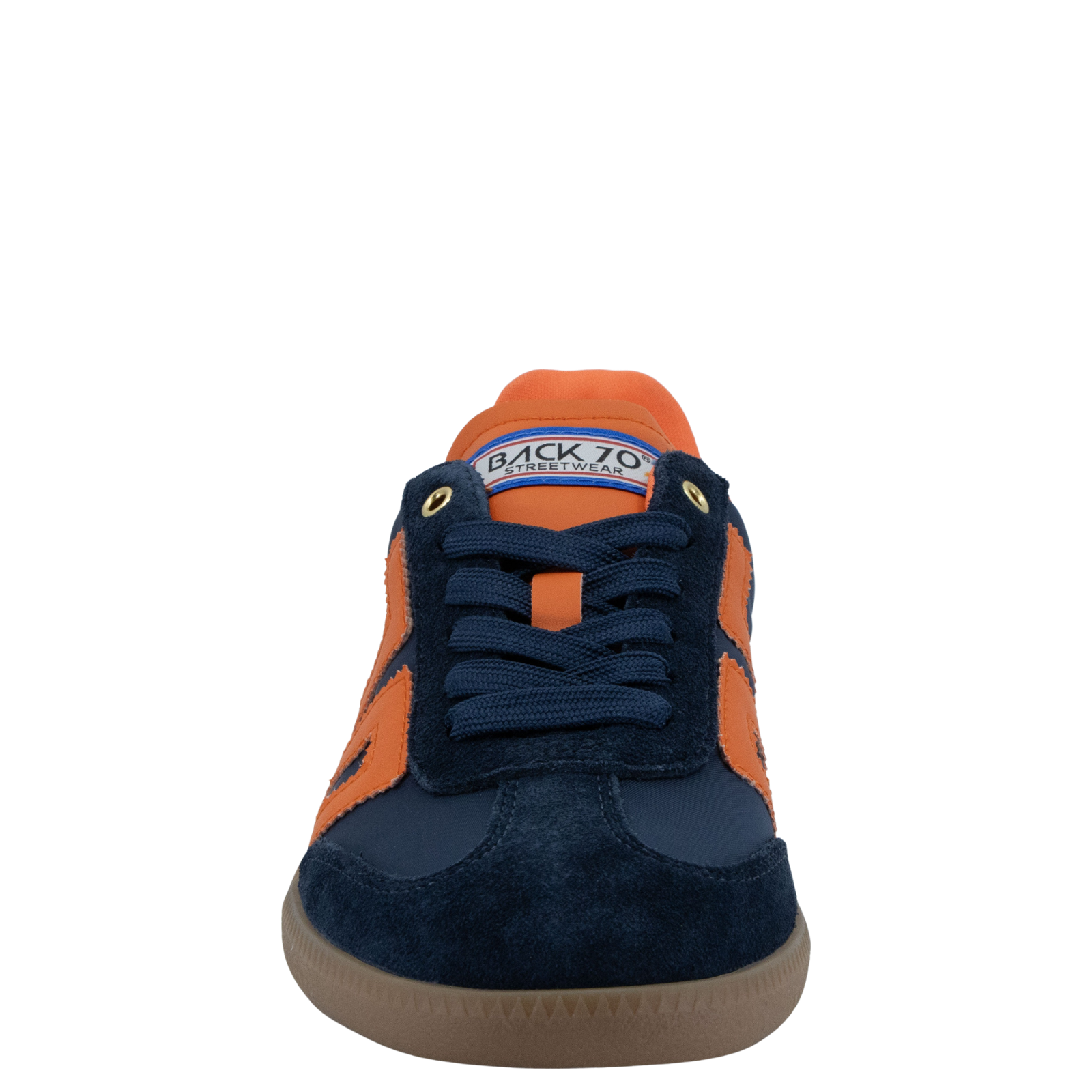 GHOST in NAVY ORANGE, front view