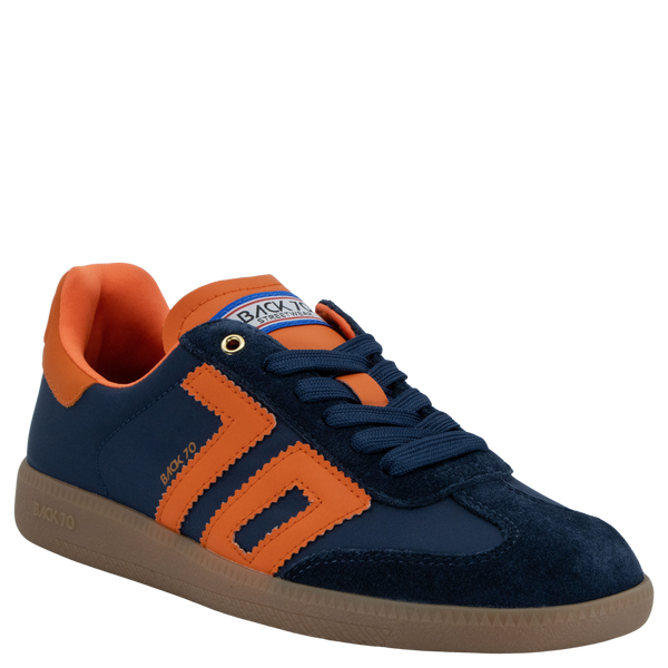 Ghost in Navy Orange Sneakers | Women's Shoes by BACK 70 – J. Cole