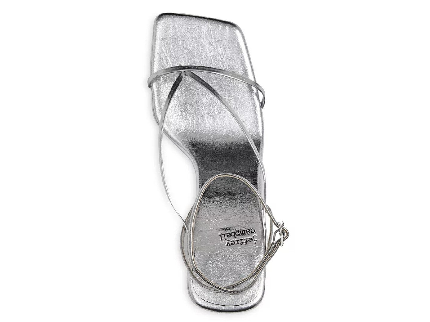 Jeffrey Campbell: Fluxx in Silver Metallic - J. Cole Shoes