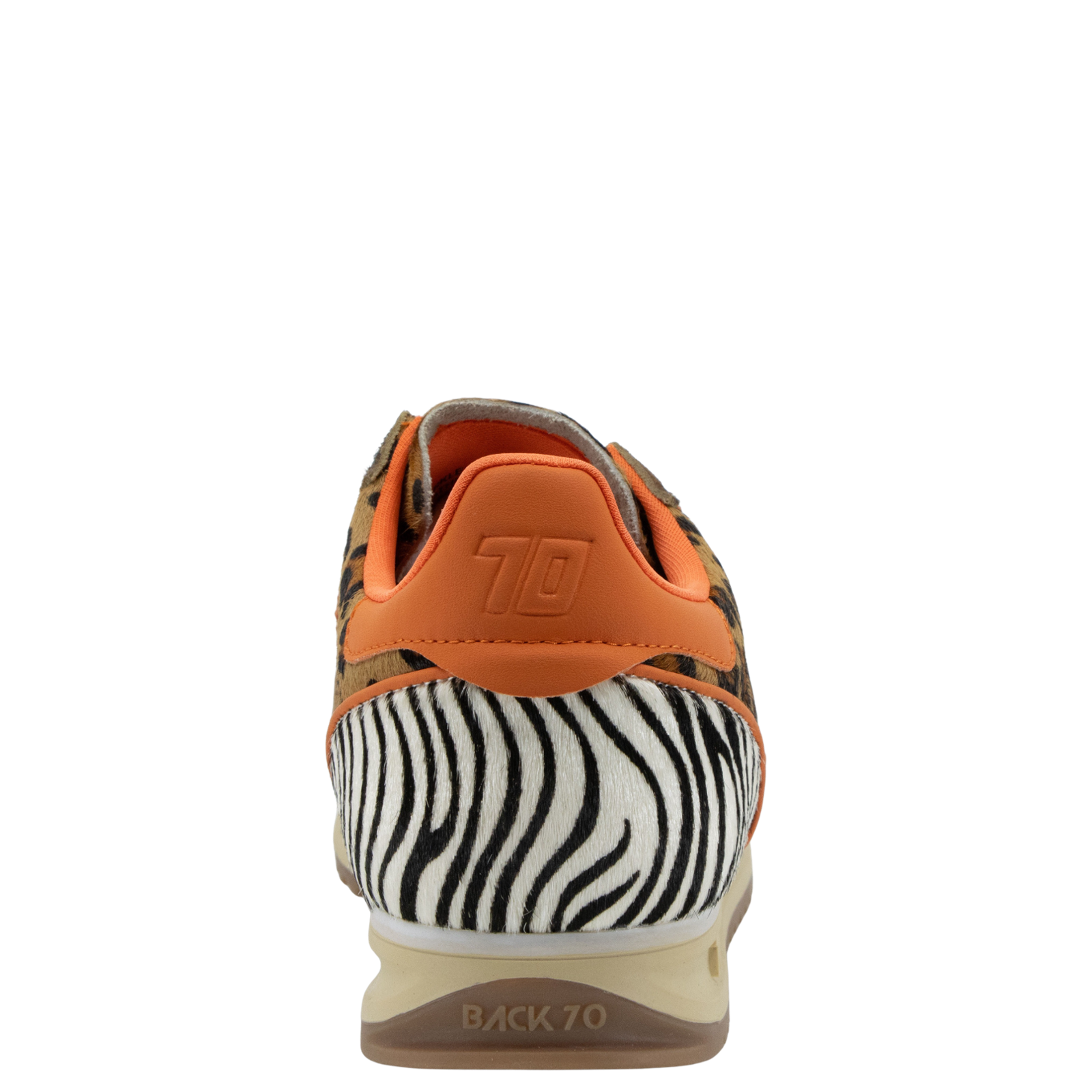 JOGGER L in MIX CUOIO ORANGE, back view