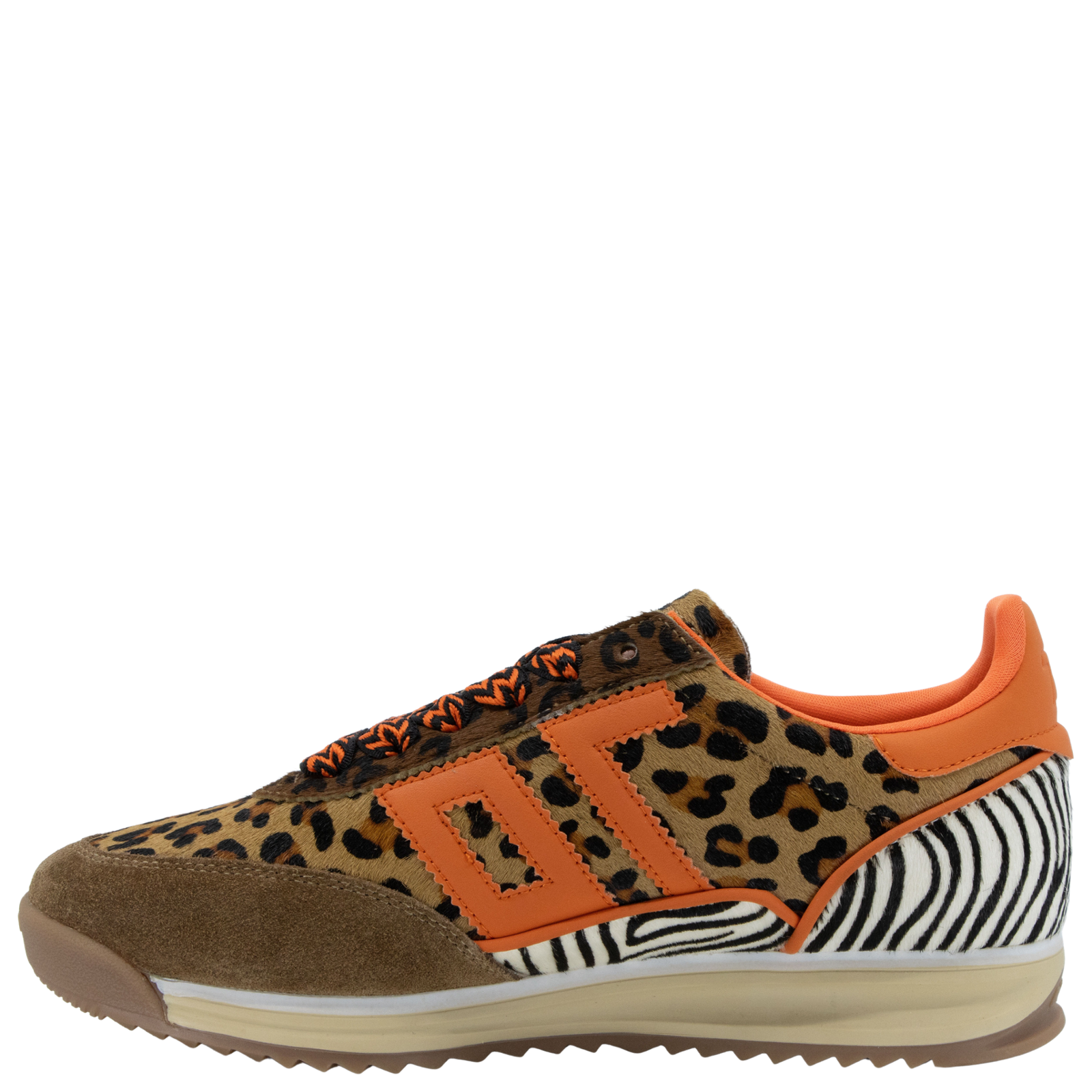 JOGGER L in MIX CUOIO ORANGE, left view