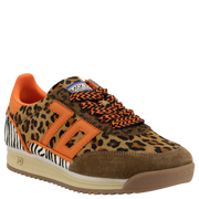 JOGGER L in MIX CUOIO ORANGE