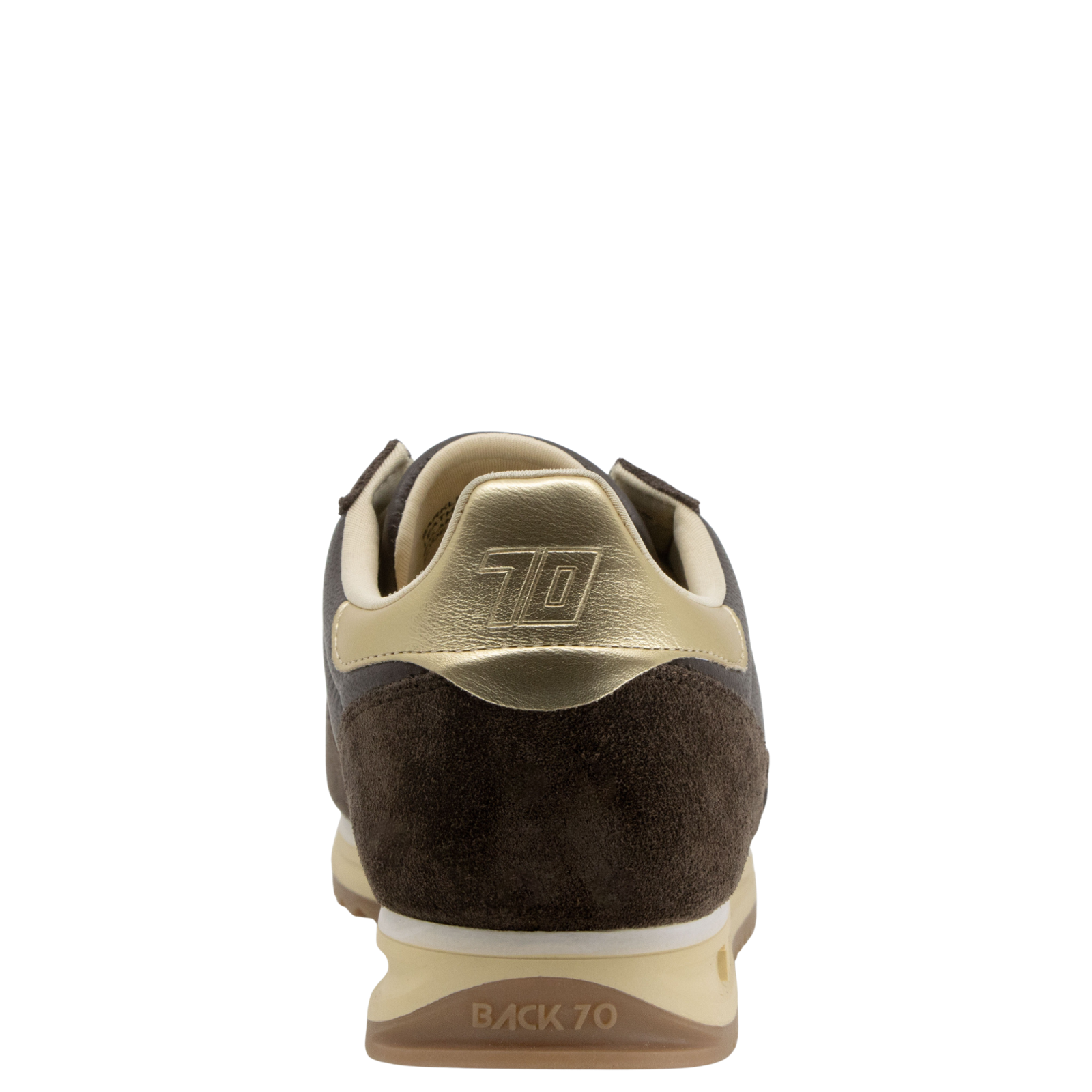 JOGGER N in COFFEE GOLD, back view