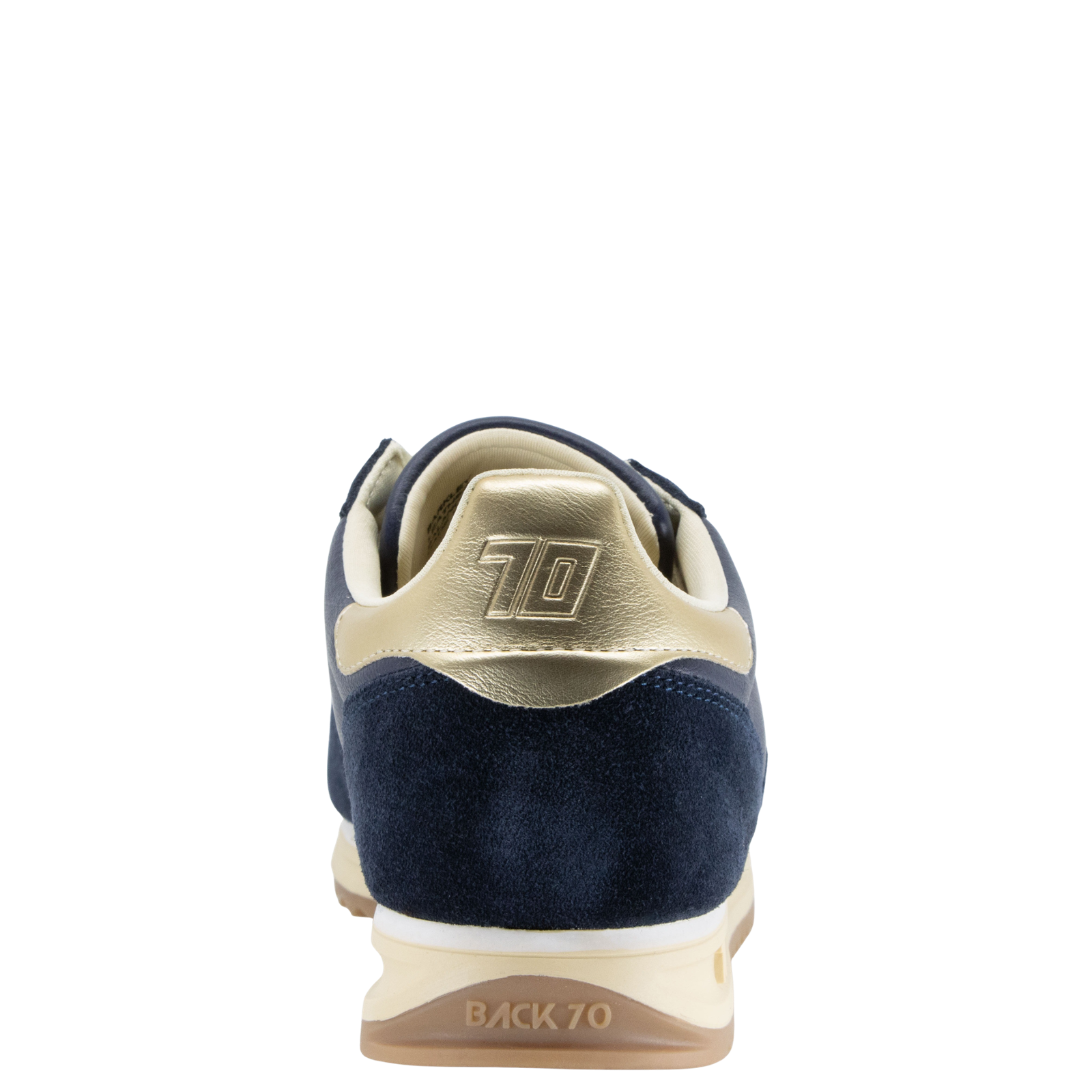 JOGGER N in NAVY GOLD, back view