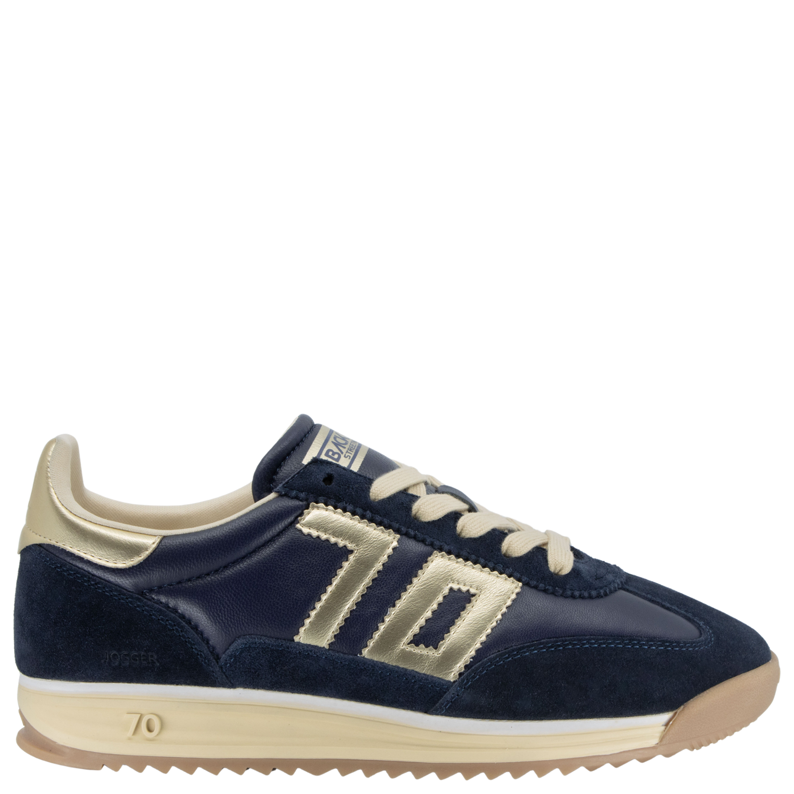 JOGGER N in NAVY GOLD, right view