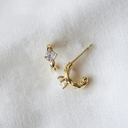 Kinsey Designs: Rugo Hoop Earrings in Gold - J. Cole ShoesKINSEY DESIGNSKinsey Designs: Rugo Hoop Earrings in Gold