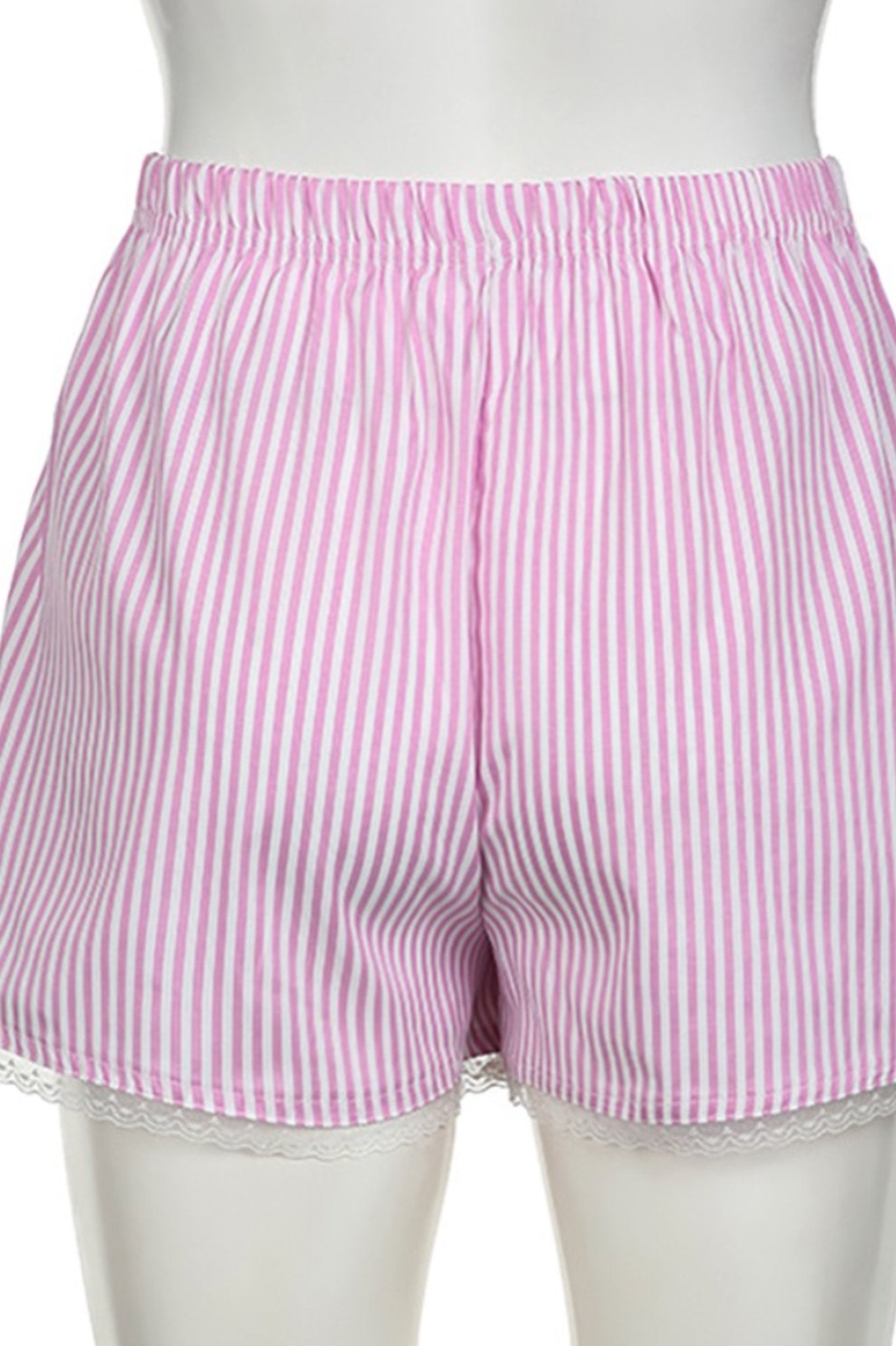 Lace Boxer Shorts in Pink - J. Cole ShoesDE VAVELace Boxer Shorts in Pink