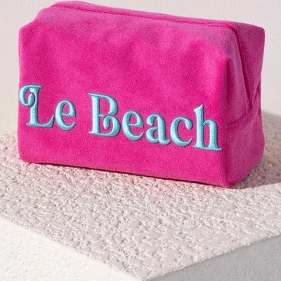 Le Beach Zip Pouch - J. Cole ShoesSHIRALEAHLe Beach Zip Pouch
