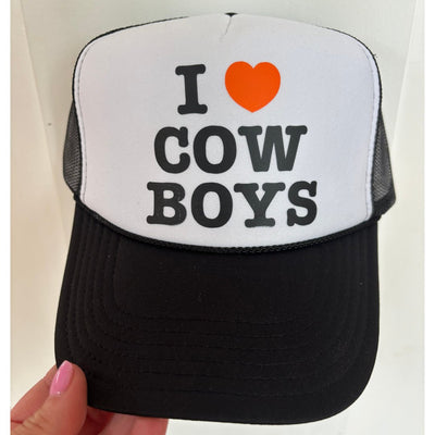Madley: I love Cowboys trucker hat - J. Cole ShoesHATS BY MADIMadley: I love Cowboys trucker hat