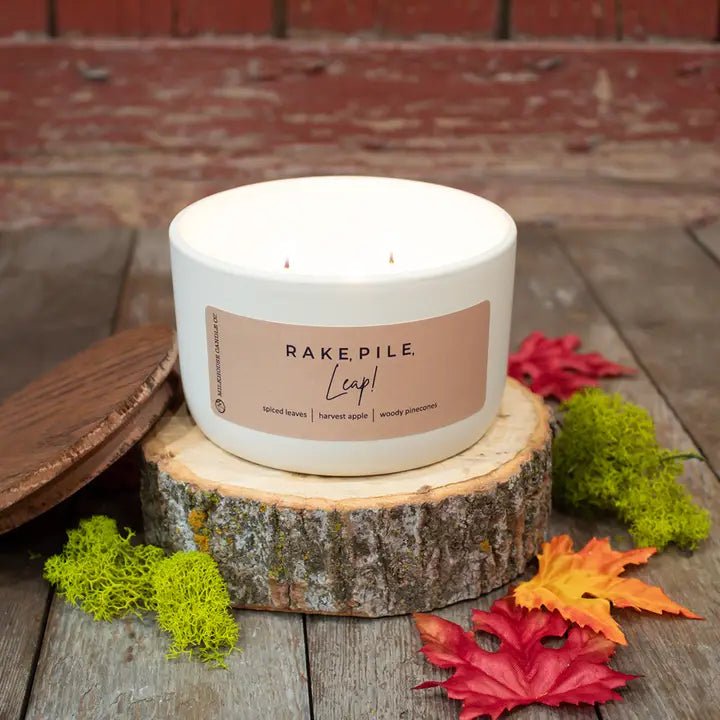 Milkhouse Candles: Rake, Pile, Leap! - J. Cole Shoes