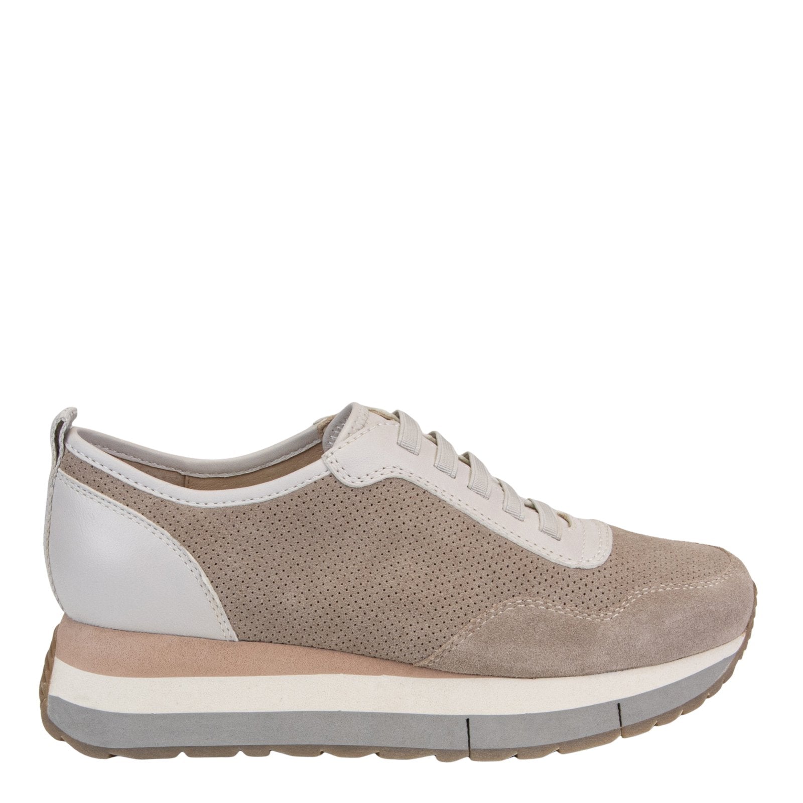 NAKED FEET - KINETIC in GREY Platform Sneakers - J. Cole ShoesNAKED FEETNAKED FEET - KINETIC in GREY Platform Sneakers