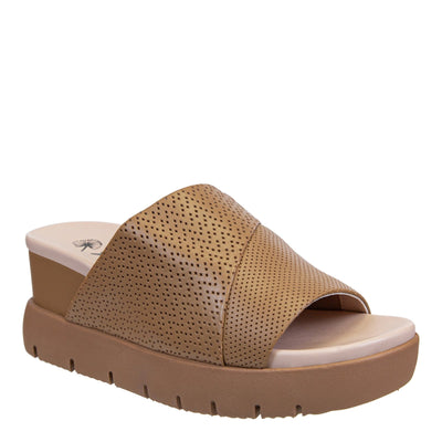 OTBT - NORM in BROWN Wedge Sandals - J. Cole ShoesOTBTOTBT - NORM in BROWN Wedge Sandals