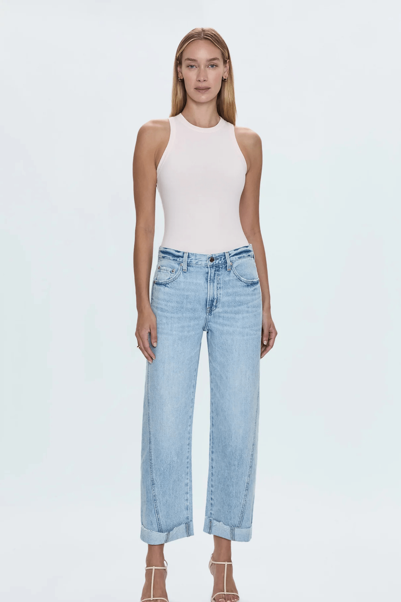 Pistola: Kacey Mid Rise Cuffed Boyfriend Pant in Berkeley - J. Cole ShoesPISTOLAPistola: Kacey Mid Rise Cuffed Boyfriend Pant in Berkeley