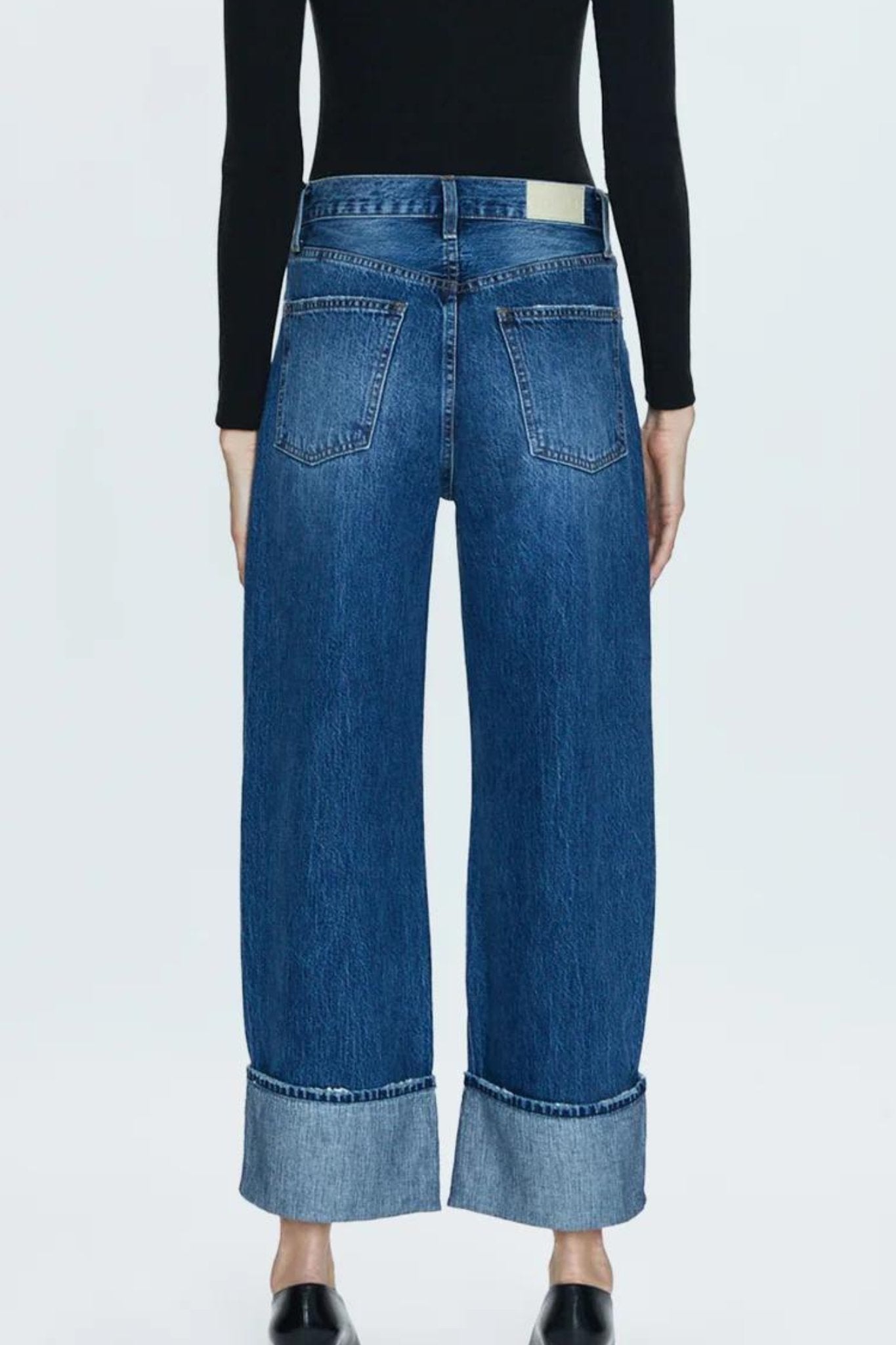 Pistola: Ryder High Rise Cuffed Straight Leg in Fulton - J. Cole ShoesPISTOLAPistola: Ryder High Rise Cuffed Straight Leg in Fulton