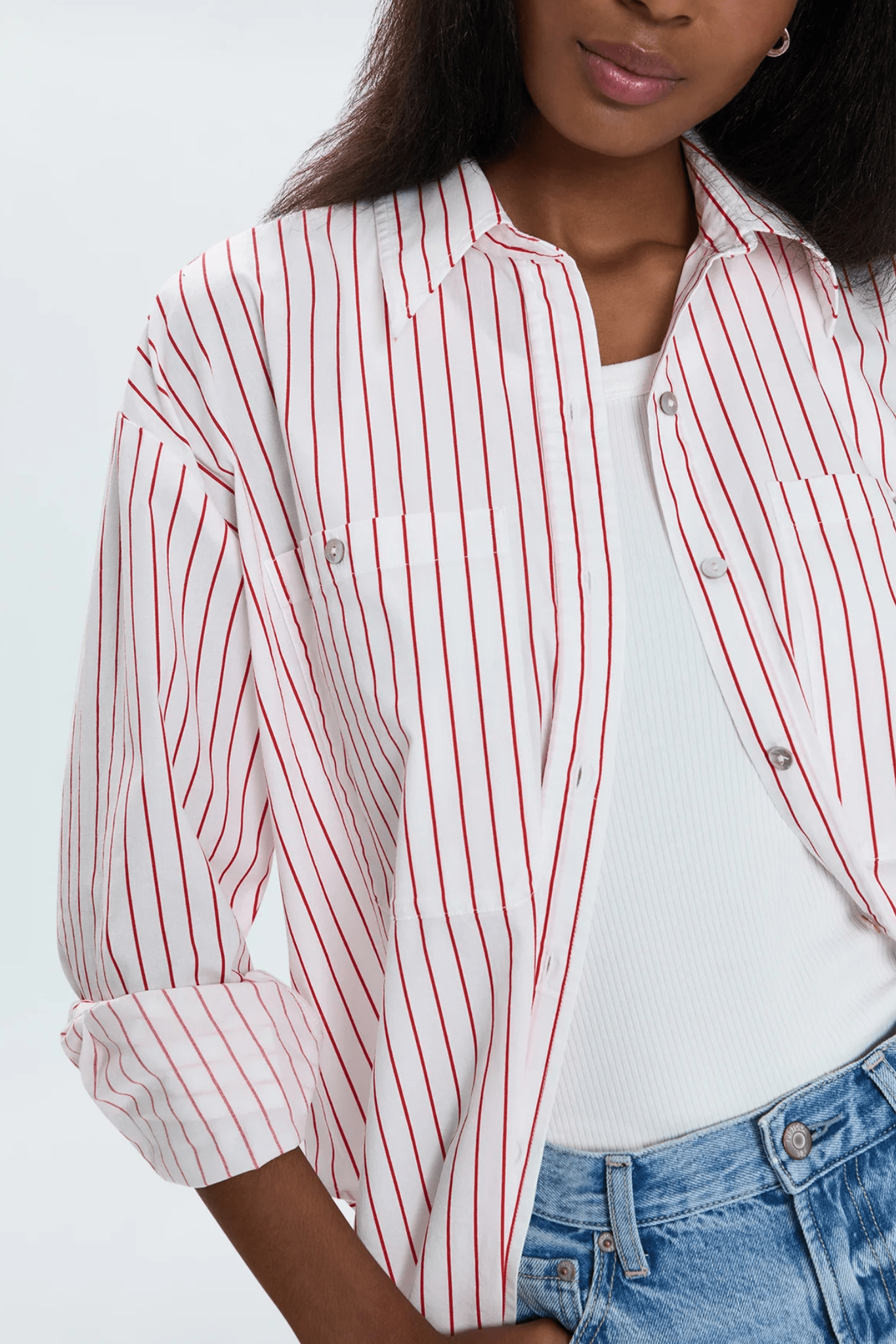 Pistola: Samantha Oversized Button Up - J. Cole ShoesPISTOLAPistola: Samantha Oversized Button Up