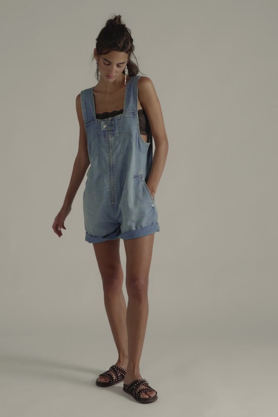 Load video: Free People: Jude Shortall in Light Indigo