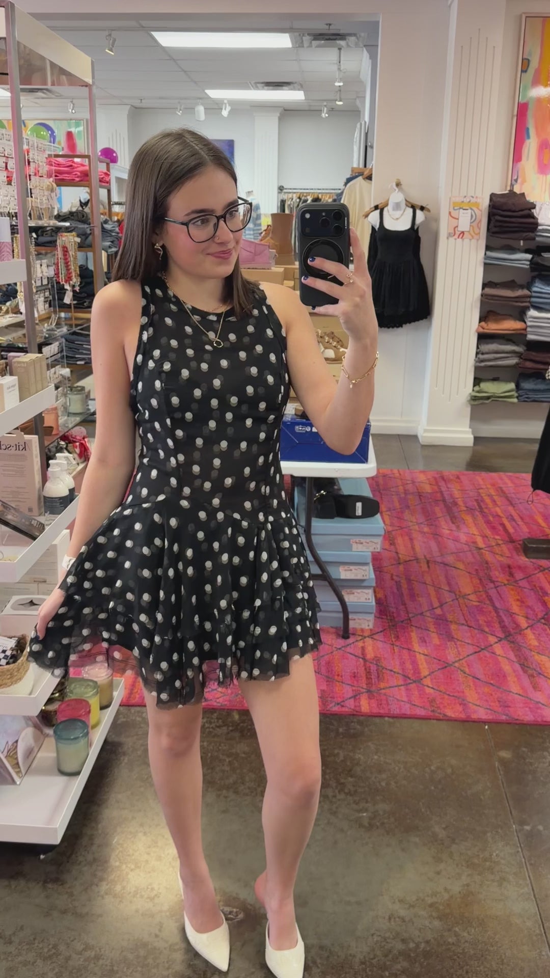 Load video: Free People: Raven Printed Mini