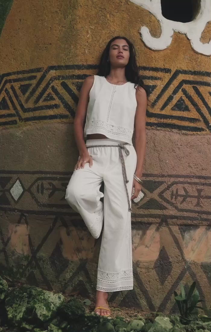Load video: Z Supply: Scout embroidered Pant