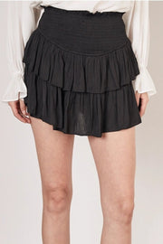 Ruffle Skirt in Black - J. Cole ShoesMUSTARD SEEDRuffle Skirt in Black