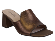 NAKED FEET - AUSTERE in BRONZE Heeled Sandals