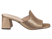 NAKED FEET - AUSTERE in SOFT GOLD Heeled Sandals