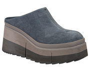 NAKED FEET - COACH in DARK GREY Platform Clogs