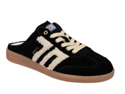 BACK 70 - EASTER in BLACK Backless Sneakers