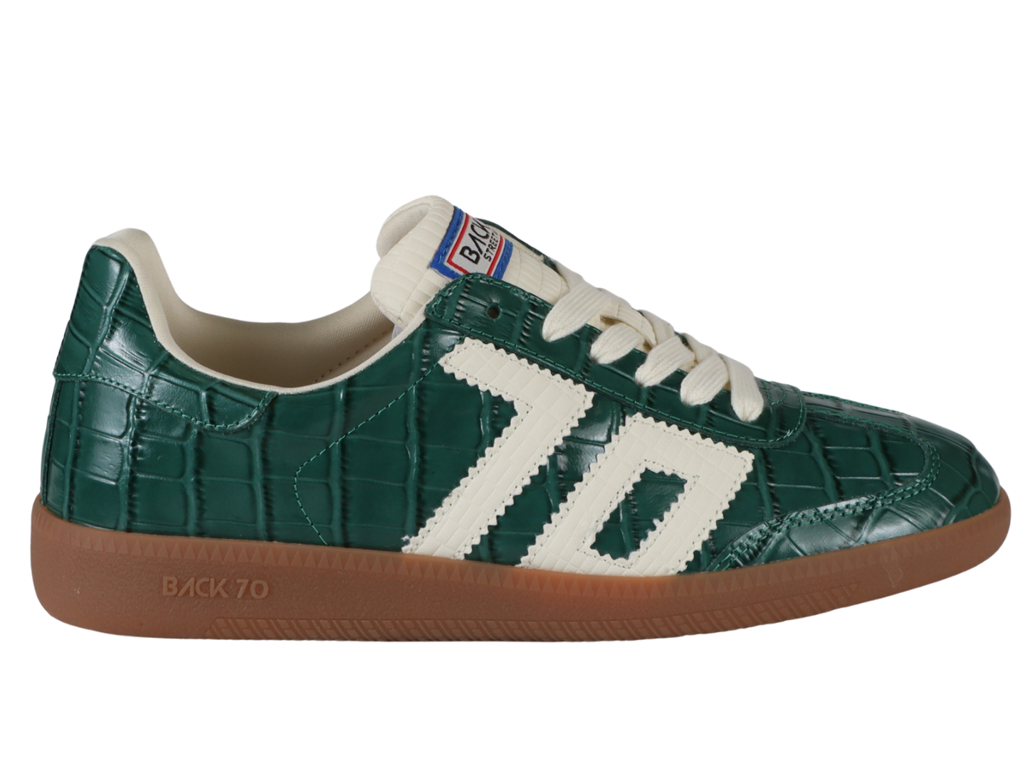 Back 70: CLOUD K in GREEN MILK Sneakers right side 