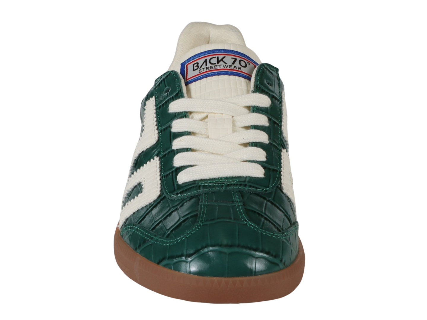 Back 70: CLOUD K in GREEN MILK Sneakers front view 