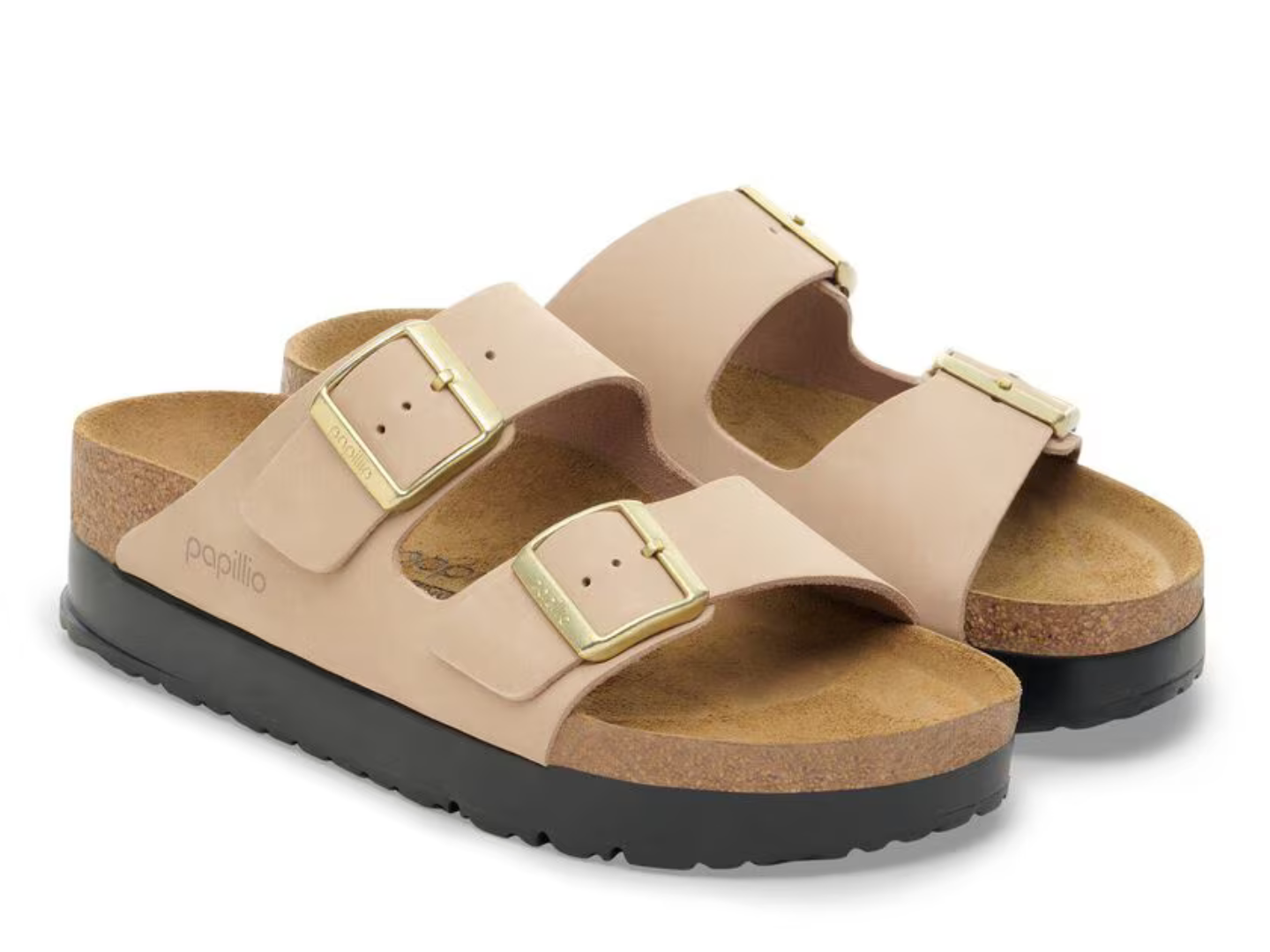 Birkenstock: Arizona Pap Flex in Sandcastle