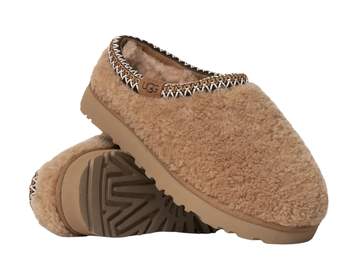 Ugg: Tasman Maxi Curly in Chestnut J.Cole Shoes Tulsa 