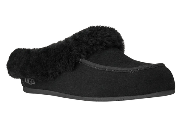 UGG ブラック 7　ANSLEY Ugg: Ansley Mule in Black - J. Cole Shoes