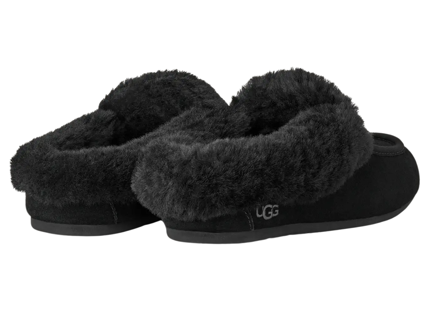 Ugg: Ansley Mule in Black - J. Cole Shoes Ugg: Ansley Mule in Black - J. Cole Shoes