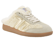 Back 70: EASTER FL in BUTTER GOLD Backless Sneakers