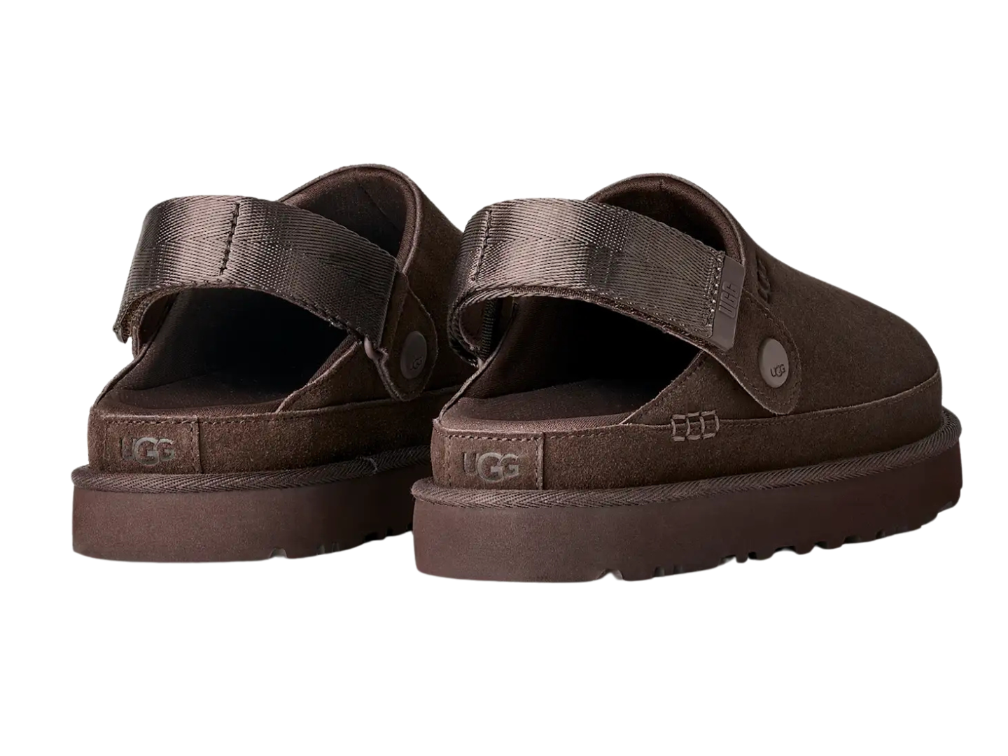 Ugg: Goldenstar Clog in Dusted Cocoa back view