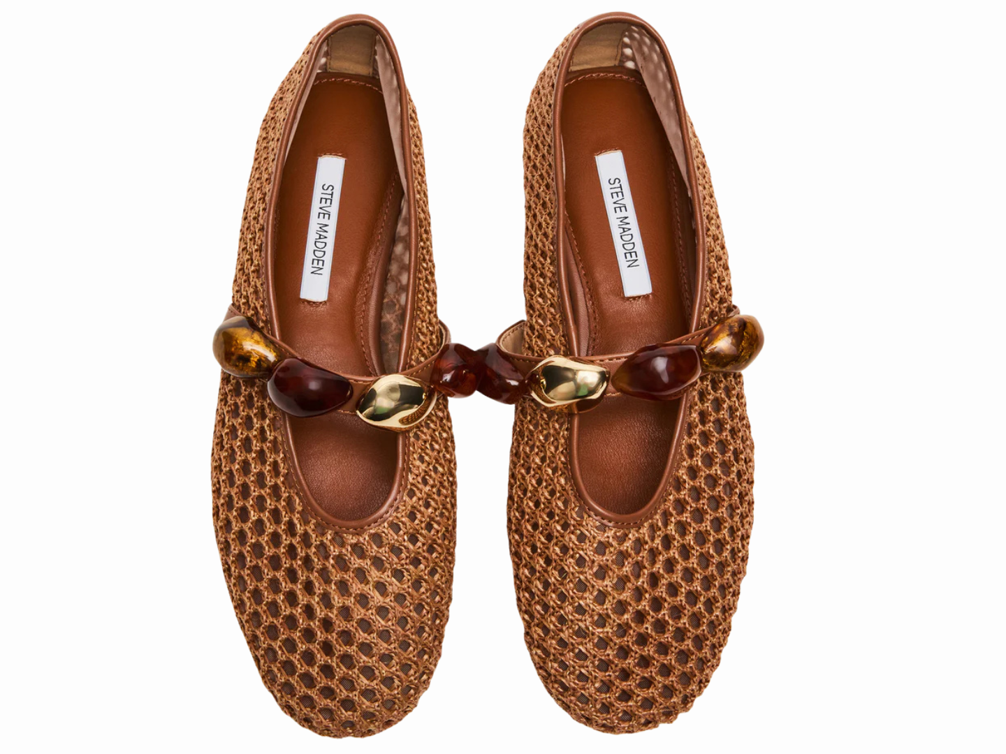 Steve Madden: Poppin Brown Raffia