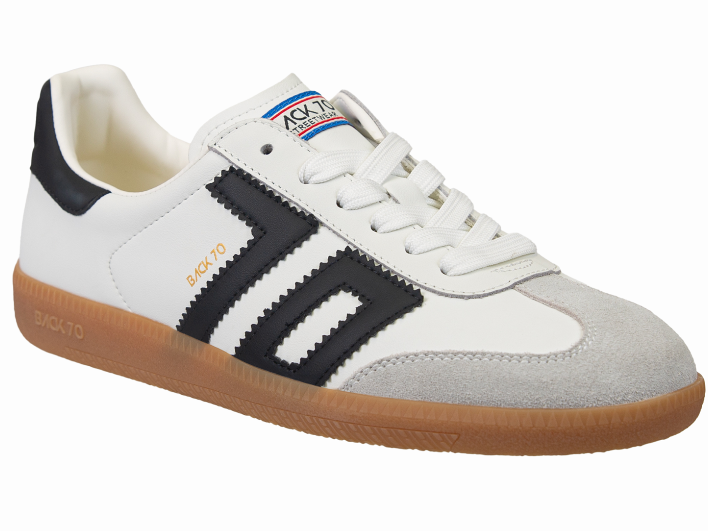 Back 70: CLOUD in WHITE BLACK Sneakers