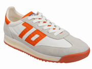 BACK 70 - BARKLEY JOGGER in WHITE ORANGE Sneakers