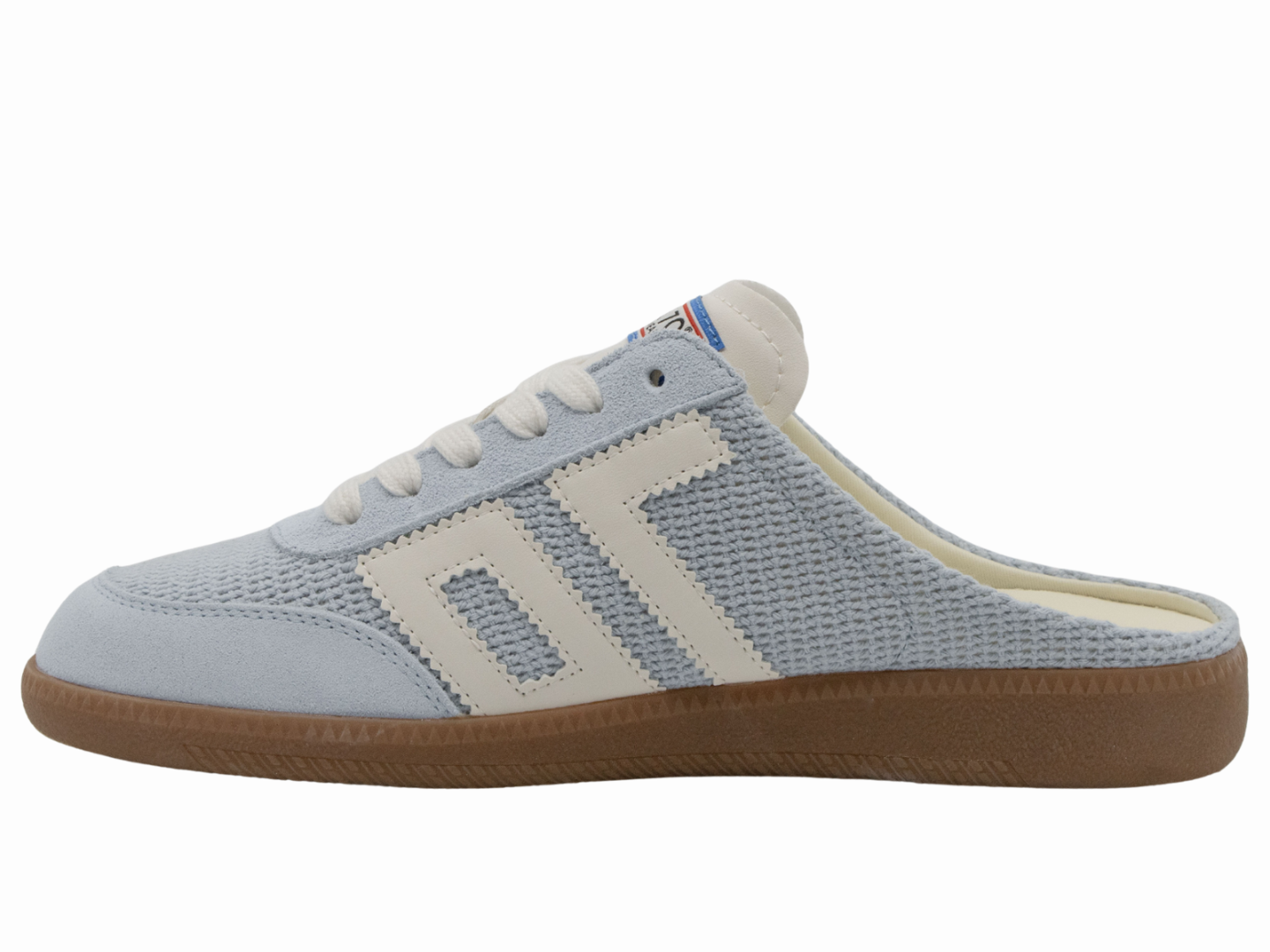 Back 70: EASTER in LIGHT SKY Backless Sneakers