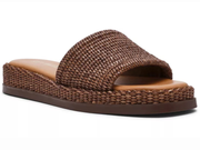 Steve Madden: Boardwalk Brown Raffia