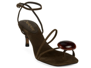 Jeffrey Campbell: Carnelian in Espresso Suede