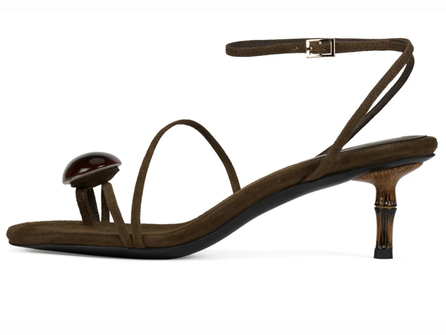 Jeffrey Campbell: Carnelian in Espresso Suede