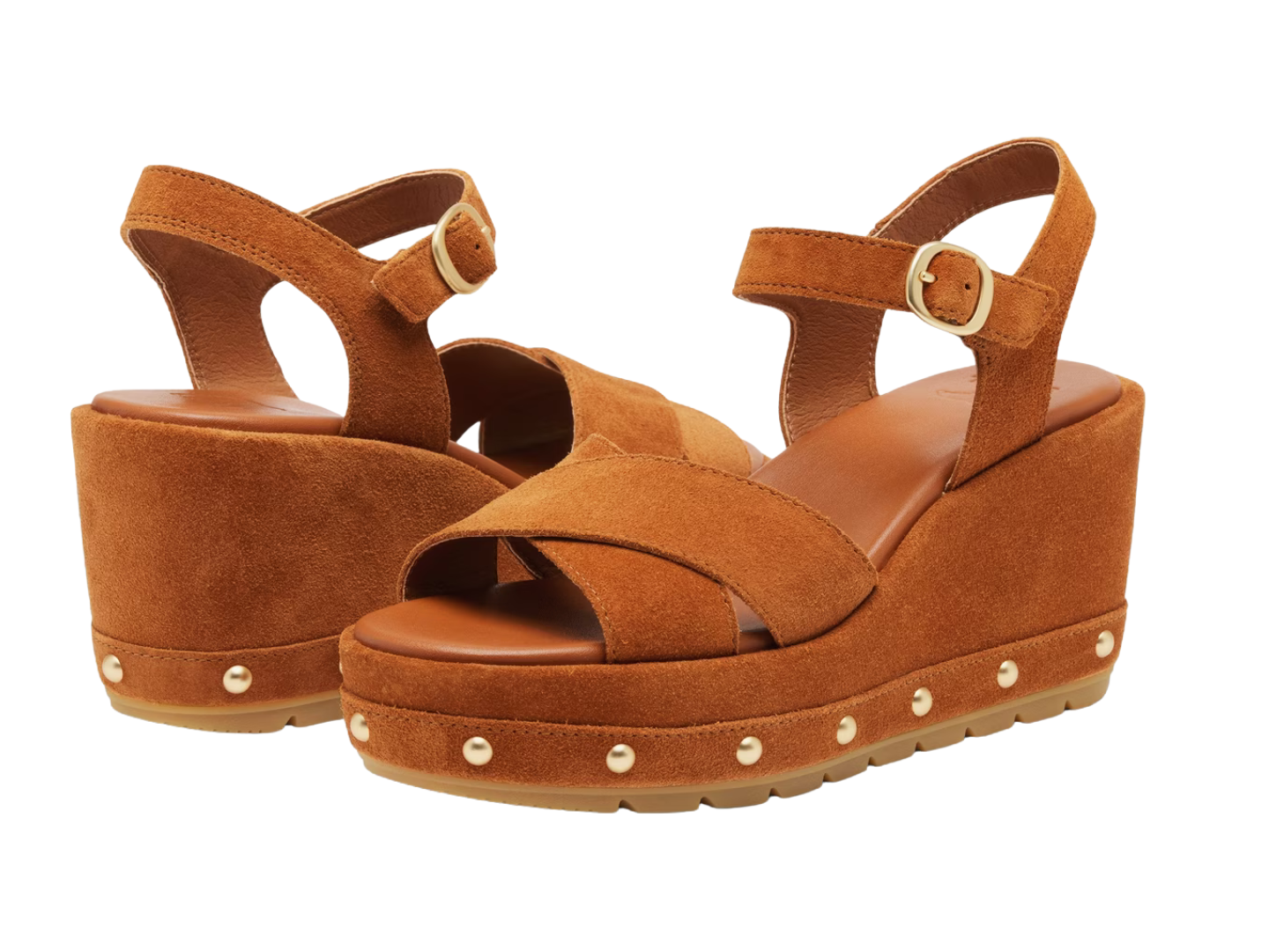 Sorel: Sunpeak Wedge in Iced Tea