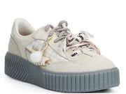 Sorel: ONA Ave Charm in Chalk/Grey Ash