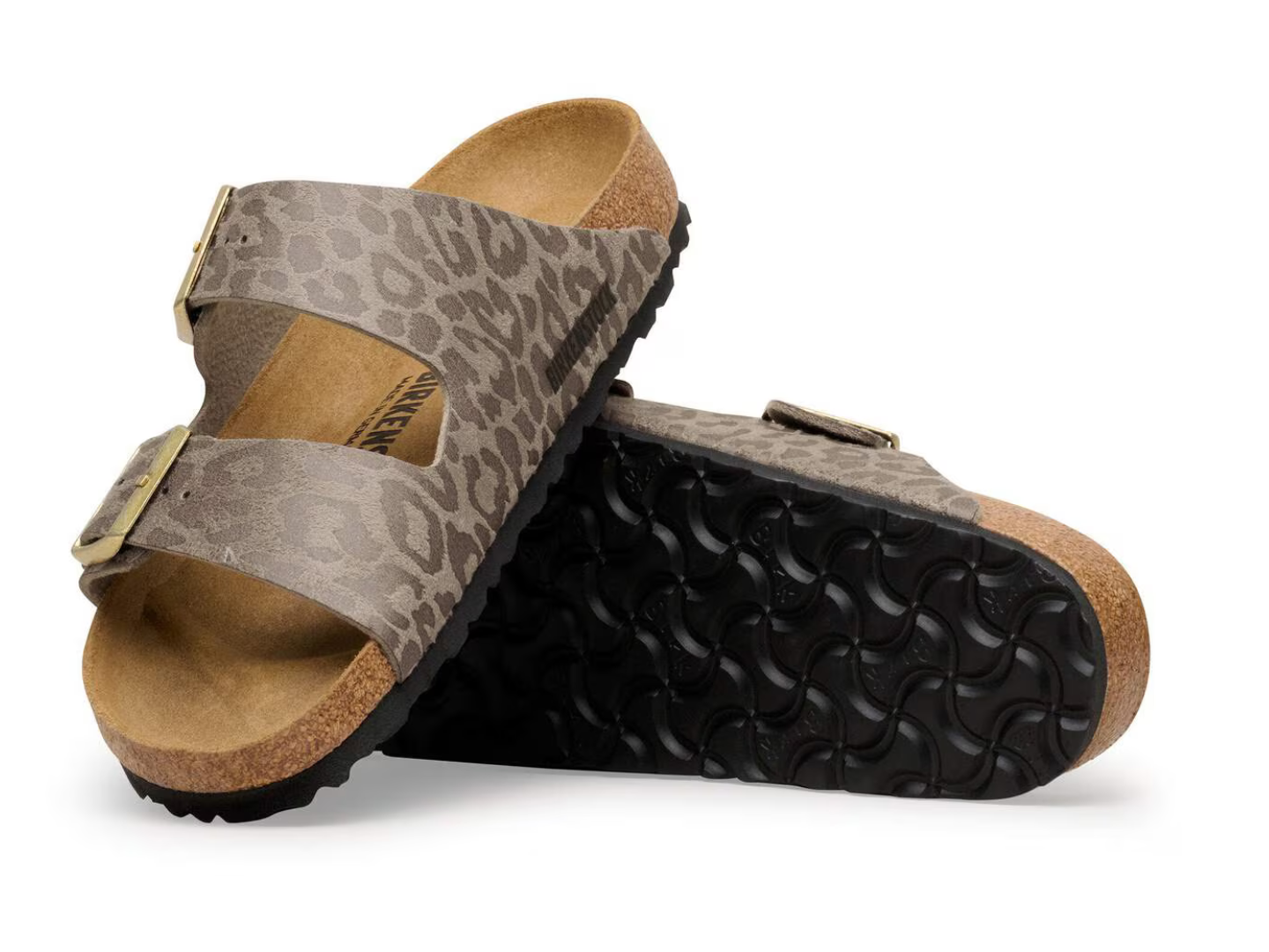Birkenstock: Arizona Leo Gray Taupe