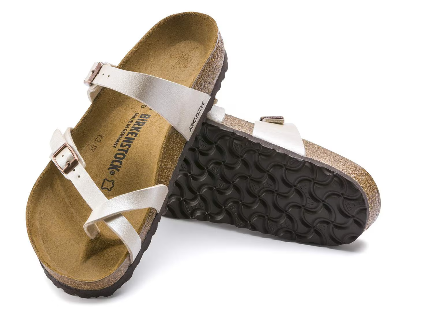 Birkenstock: Mayari in Graceful Pearl White