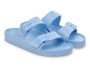 Birkenstock: Arizona Stealth Buckle EVA in Dusty Blue