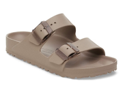 Birkenstock: Arizona Stealth Buckle EVA in Gray Taupe