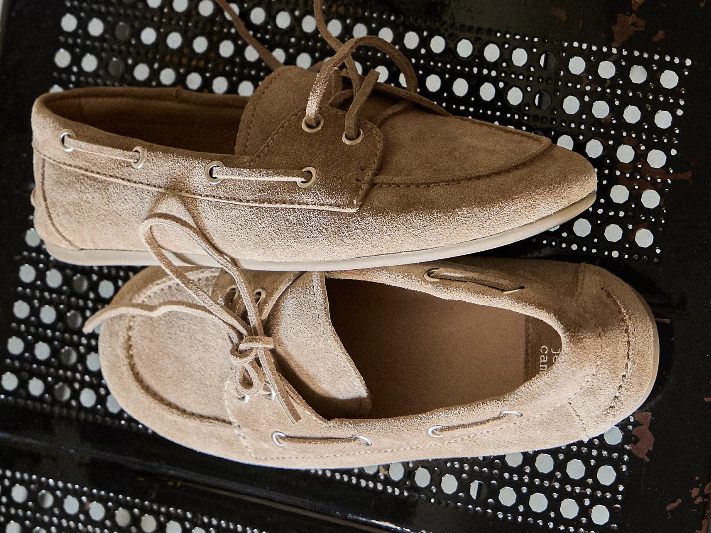 Jeffrey Campbell: Boast in Taupe Distressed Suede