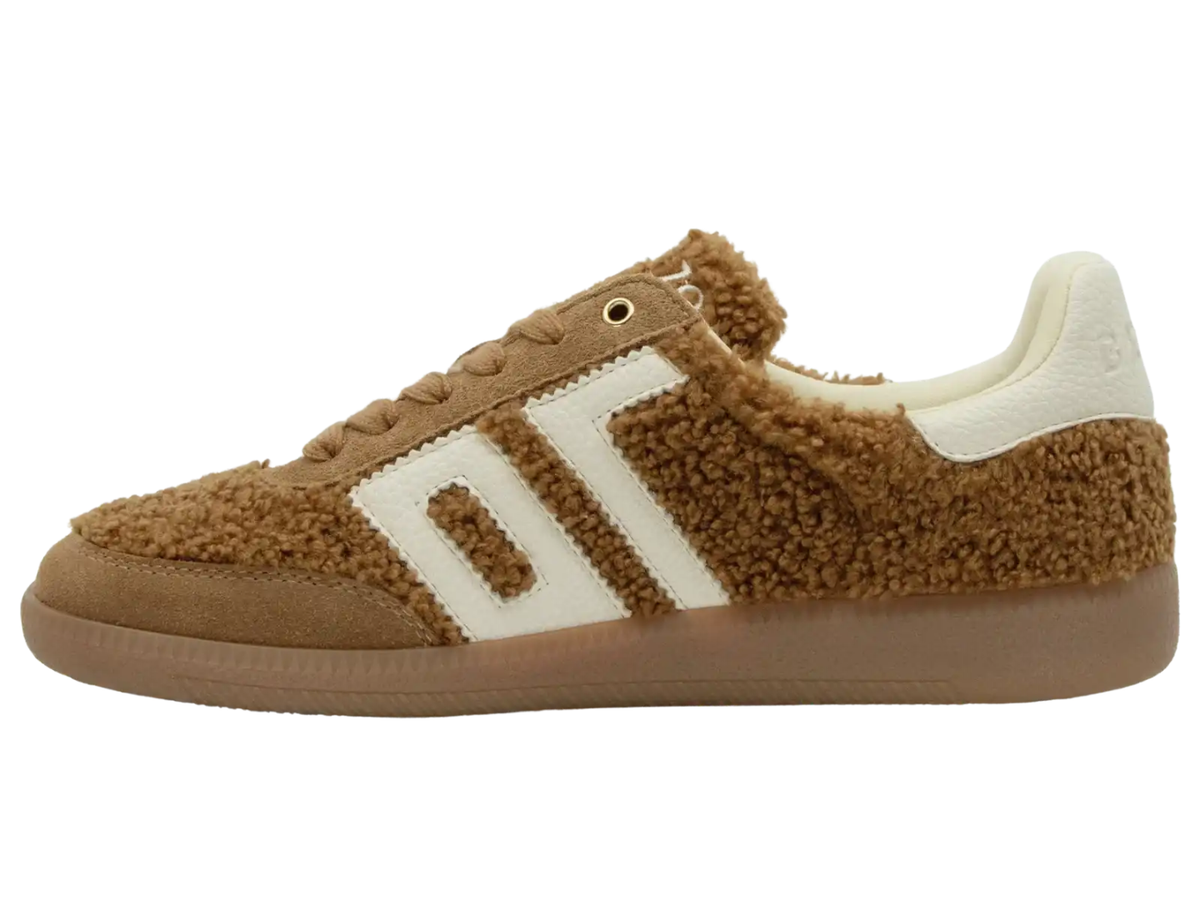 Back 70: TEDDY in TOBACCO WHITE Sneakers